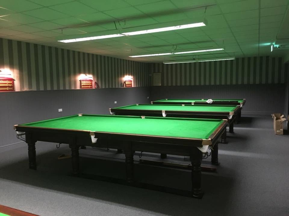 A match in progress with members watching at JP's